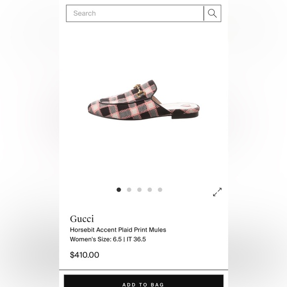 Authentic Gucci Princetown, black and pink slide mules - Picture 8 of 8